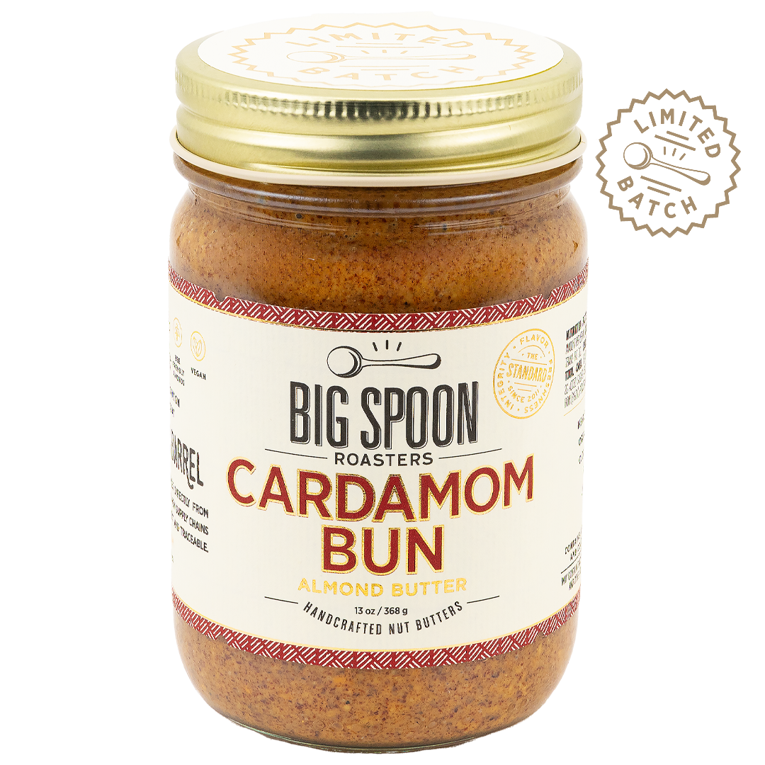 jar of Cardamom Bun Almond Butter