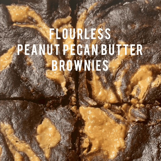 Flourless Peanut Pecan Brownie