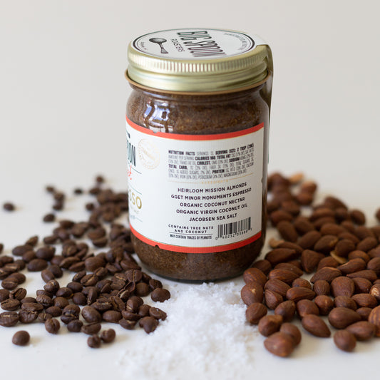 Espresso nut butter ingredients list