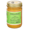 side of jar of Coconut Chia Wag Butter showing ingredients and nutrition analysis