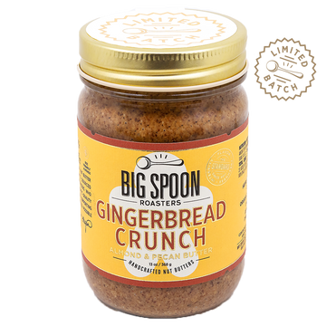 Gingerbread Crunch Almond & Pecan Butter