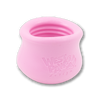 West Paw TOPPL dog toy in bubblegum pink, size small