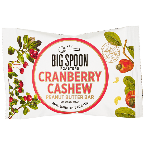 Cranberry Cashew Peanut Butter Bar
