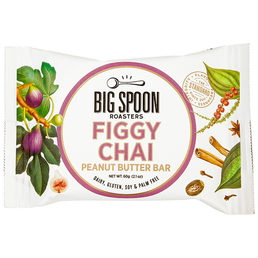 Figgy Chai Peanut Butter Bar in package