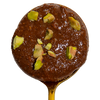 spoonful of PIstachio Brownie Almond Butter