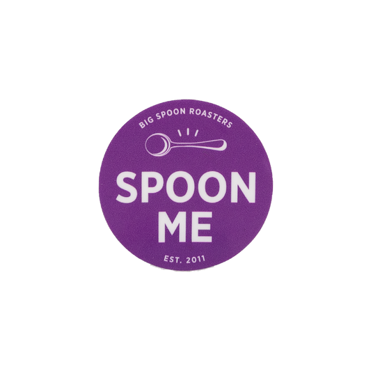 Big Spoon Roasters Spoon Me Sticker - Chai Purple